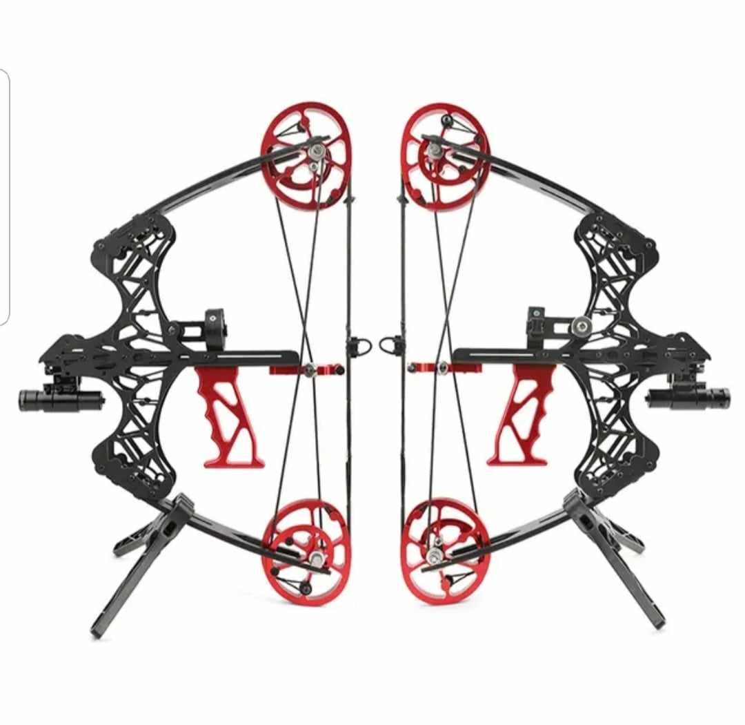 Dual-use Archery Compound Bow Steel Ball and Arrows