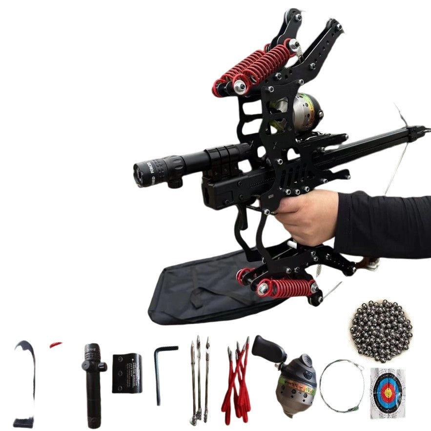 Full metal Predator V2 'SpeedShot' Slingshot Bow