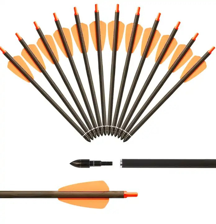 New Model Carbon Fiber Arrows - 7.5" Crossbow Bolts (RT-X7, SOUL-EATER, RX-X7)