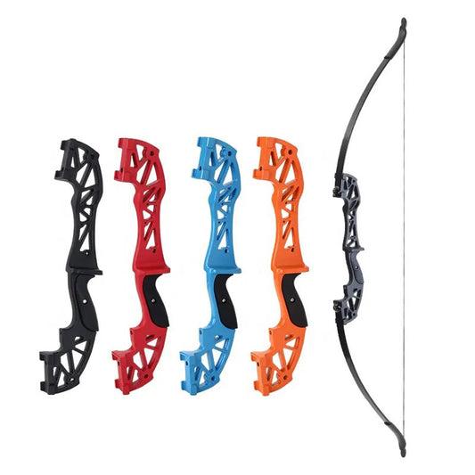 New Powerful Archery Straight Metal Recurve Bow 4 Color variations