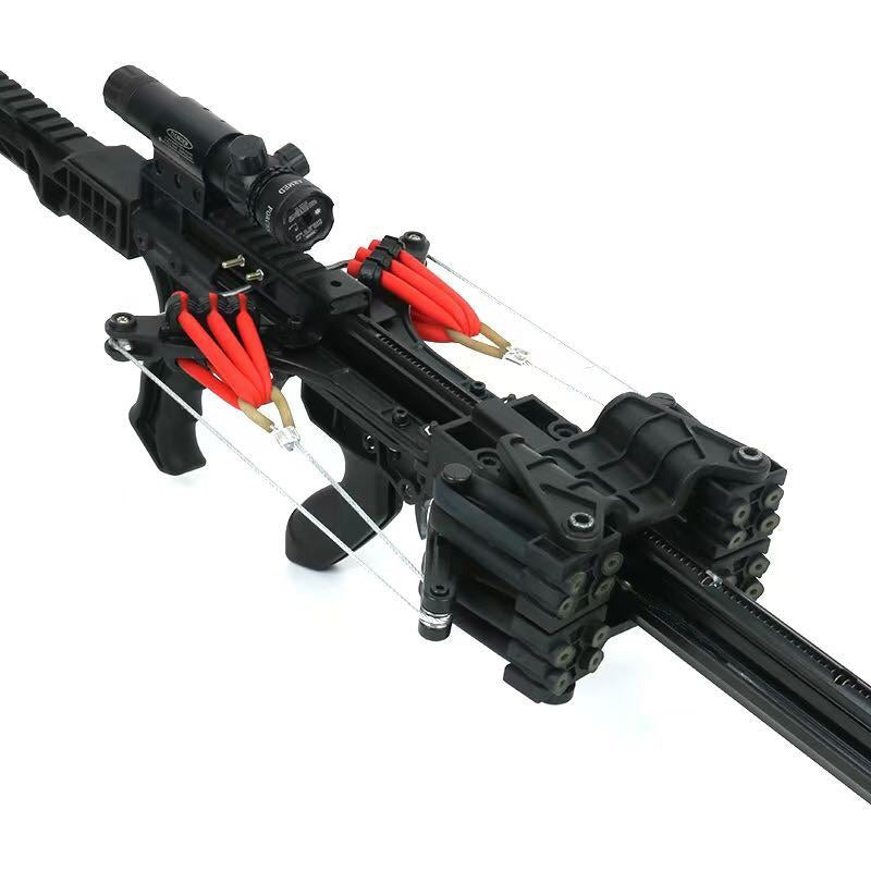 New RS-X7 'Doomsday' Slingshot Crossbow V4 - 9mm Steel balls. UK ...