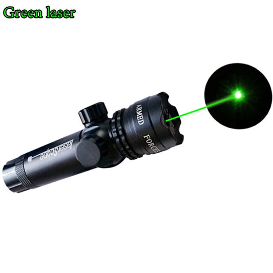 Tactical Green/Red Laser Dot Sight