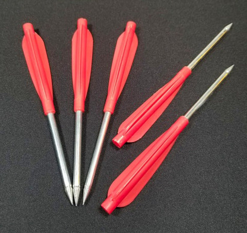 RS-X7 And RT-X7 Slingshot Crossbow Bolts - Red 15.8g