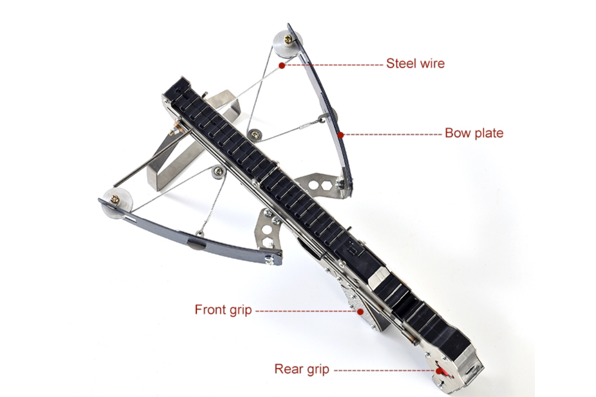 New V39 Metal- 'Viper V2 ' Slingshot Crossbow (300 FPS)