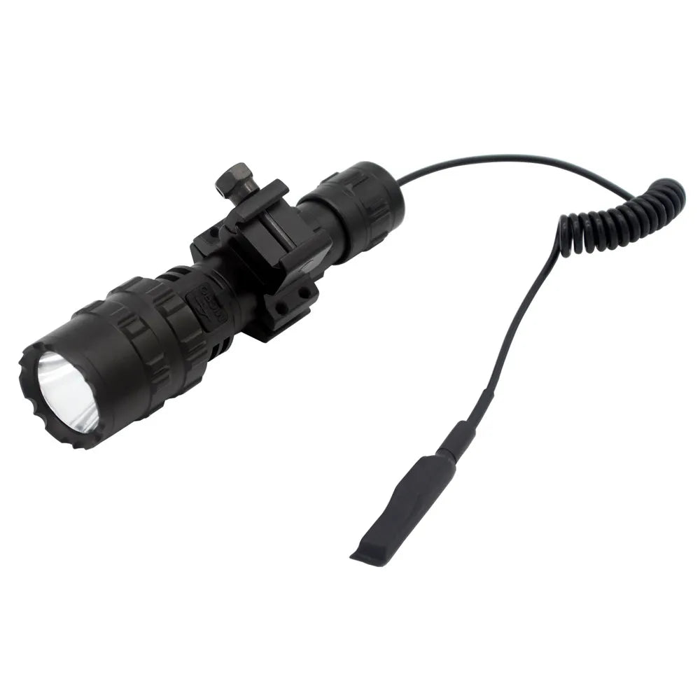 Tactical Hunting Flashlight, USB Rechargeable