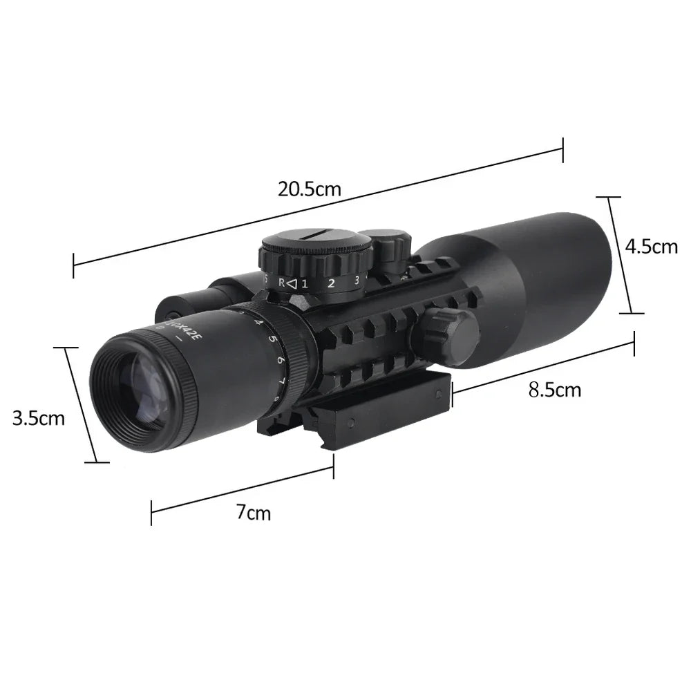 Hunting M9 Scope Laser, for Slingshot rifle, crossbow and Rifle