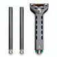Tool with two cylindrical components on a white background
