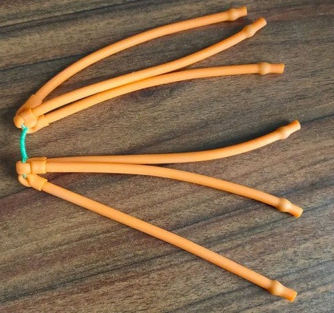 Slingshot Bands for Fishing Darts (Falcon X)